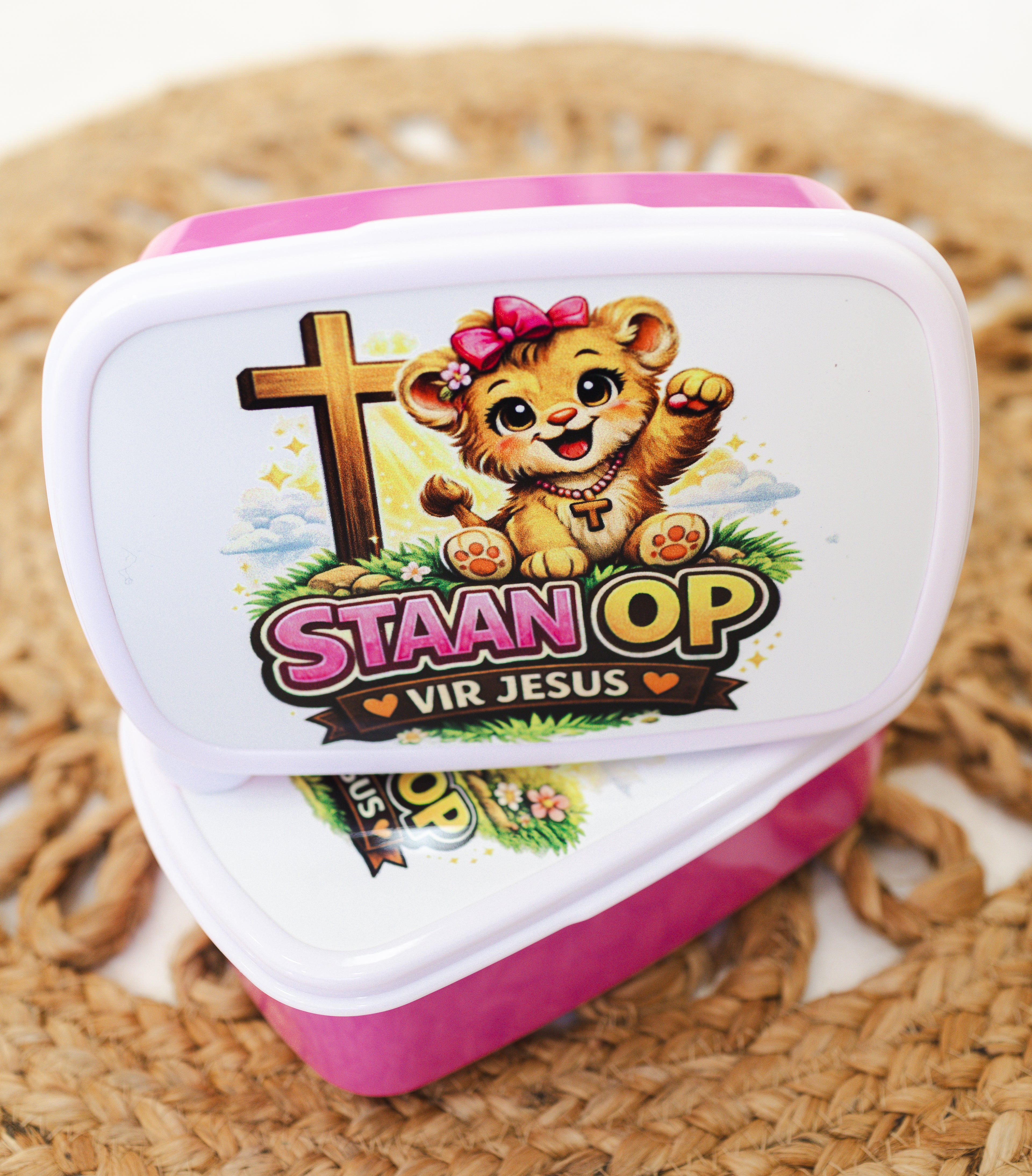 Kids Lunchbox – “Staan Op vir Jesus”