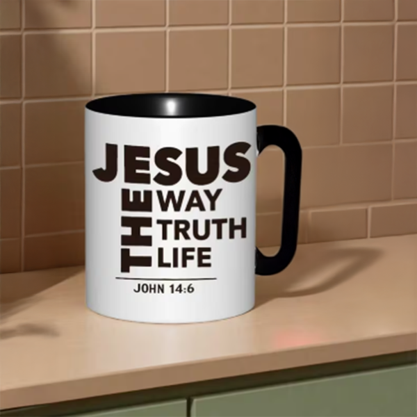 Bible Verse Coffee Mug - The Way The Truth The Life