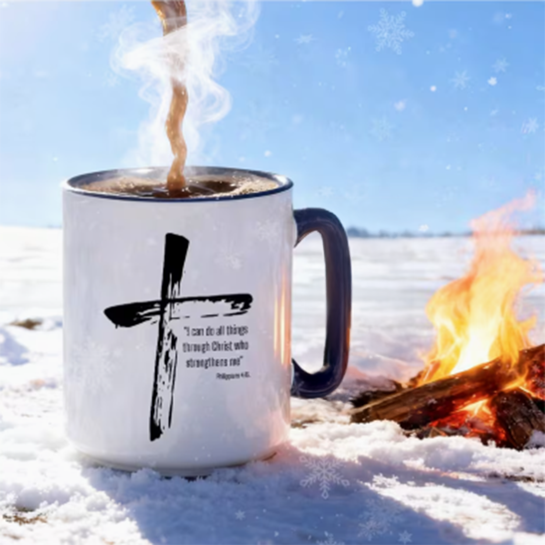Coffee Mug -  "I can do all things through Christ.."