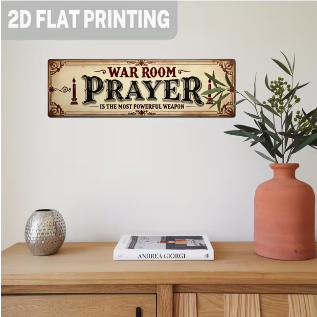 Wall Art - "War Room Prayer"