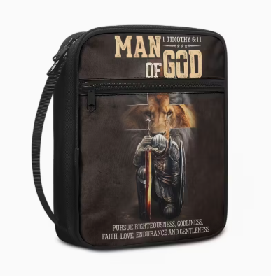 Bible Cover - "Man of God"
