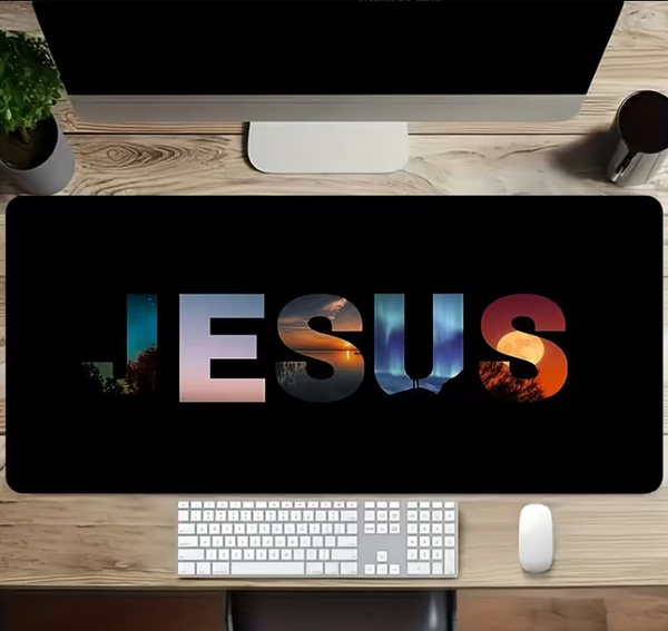 Gaming Desk Pad/Mat  - Jesus