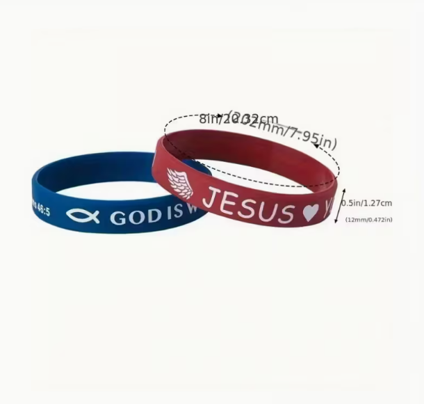 Bible verse wristbands
