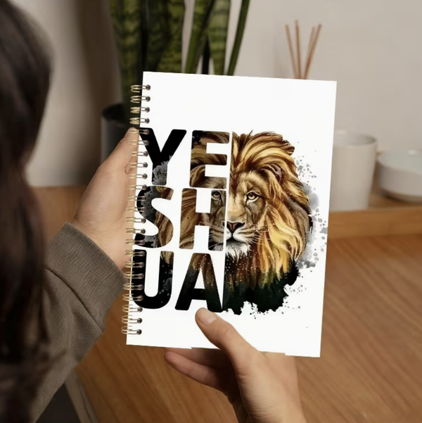 Spiraalgebinde YESHUA Leeu van Juda Dagboekjoernaal